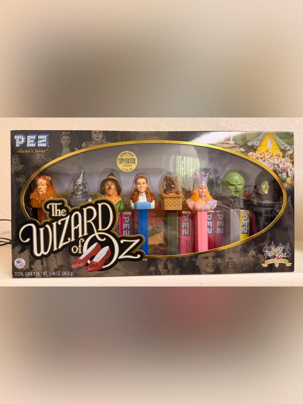 70th Anniversary Collector’s Edition - Wizard of Oz PEZ Candy Dispensers